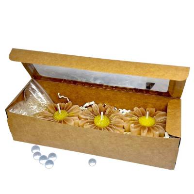 Schwimmkerzen Gerbera und Wasserperlen-Set für Wasserkerze