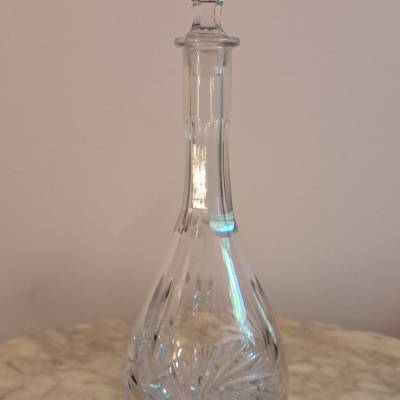 VINTAGE *** elegante Kristall - Karaffe ***