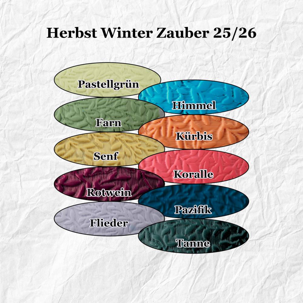 10 Farbrezepte aus Pardo Modelliermasse Herbst-Winter 25-26 Bild 1