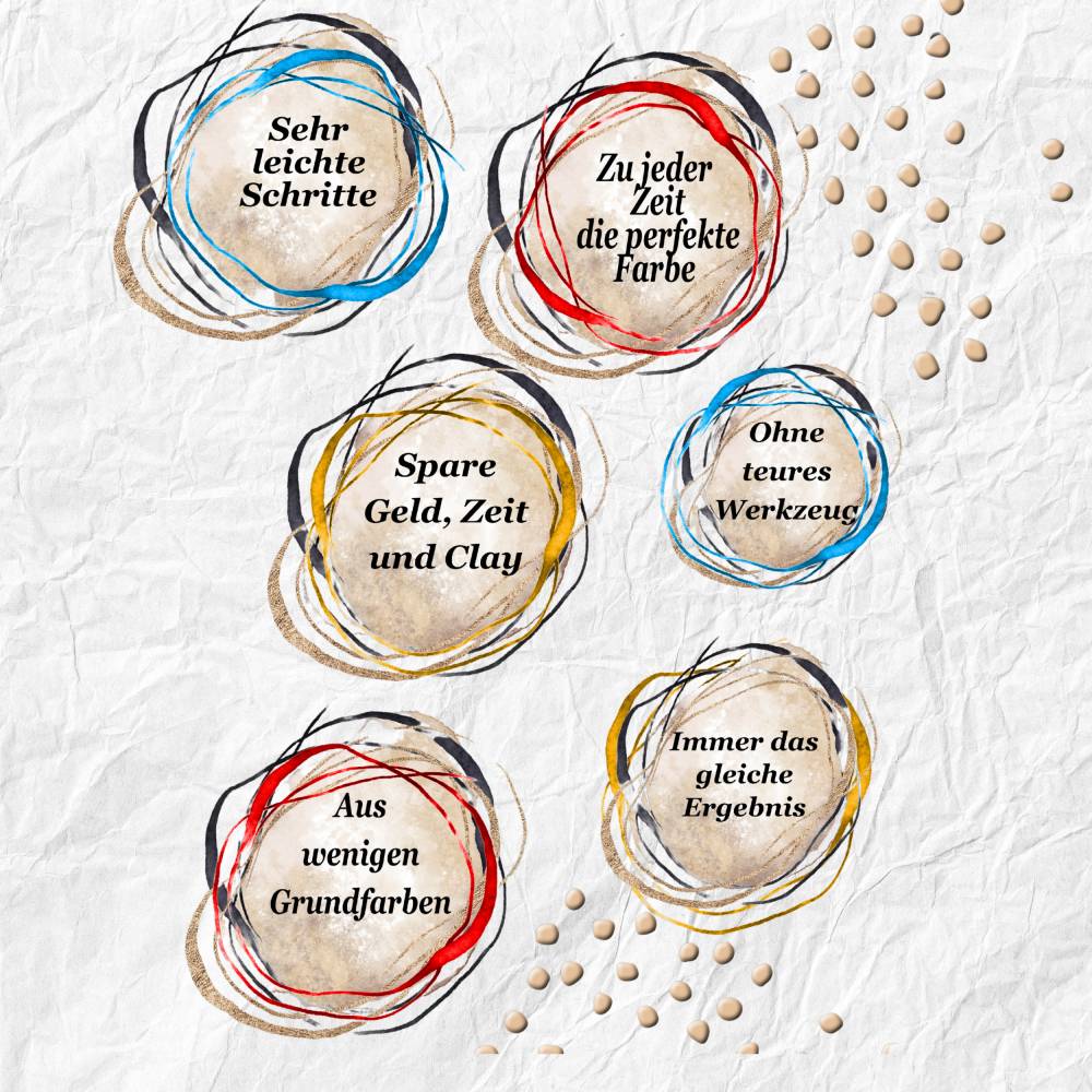 10 Farbrezepte aus Pardo Modelliermasse Herbst-Winter 25-26 Bild 2