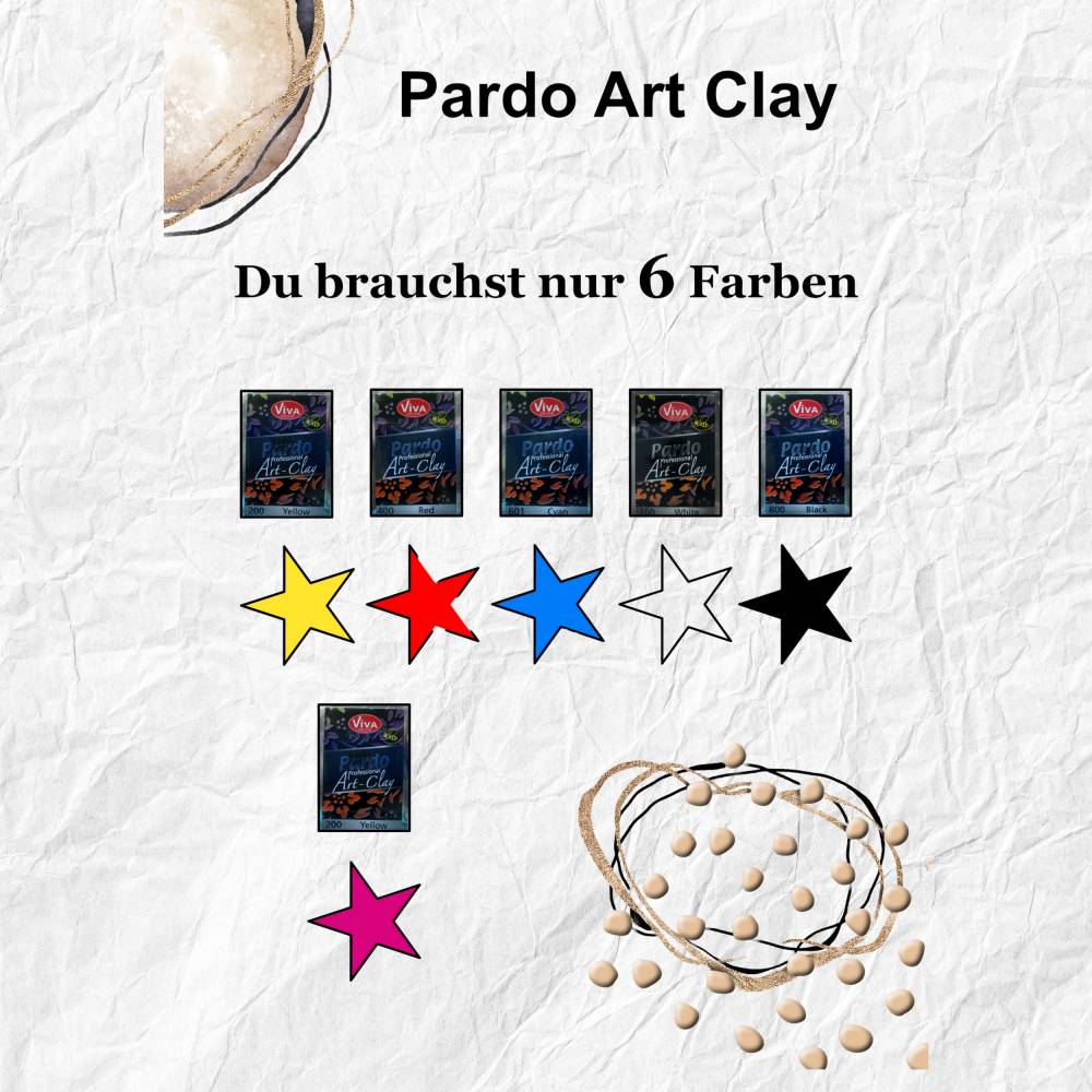 10 Farbrezepte aus Pardo Modelliermasse Herbst-Winter 25-26 Bild 3