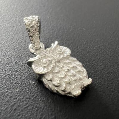 Eule Anhänger 925-Silber - T100
