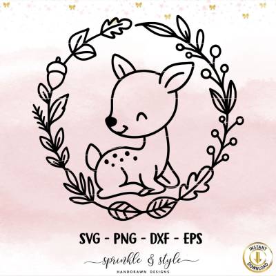 Plotterdatei Herbst, Bär, Digistamp, Herbstkranz svg, Herbstzauber, Herbsttiere png, Deutsche Plotterdatei