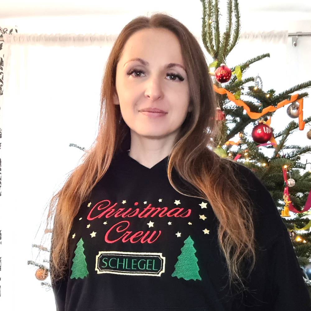Stickdatei Spruch Weihnachten Bild 2