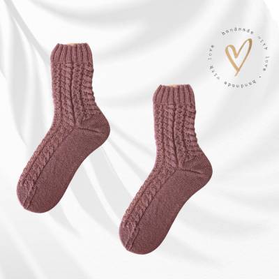 Socken handgestrickt für Gr. 42/43