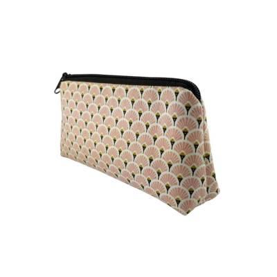 Kosmetiktasche Schminktäschchen Japan Fächer Rosa