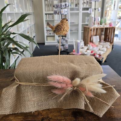Blumenstecker - Deko Figur - Spatz - Sperling - Vogel -