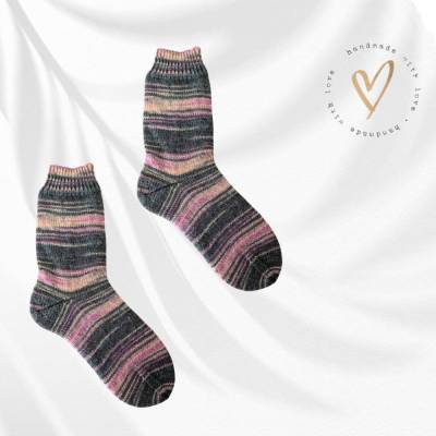 Handgestrickte Socken für Gr. 40/41