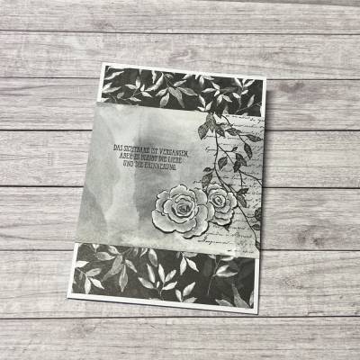 Trauerkarten Beileidskarten Kondolenzkarten Handmade Stampin‘ Up! – Anteilnahme und Abschied stilvoll ausdrücken