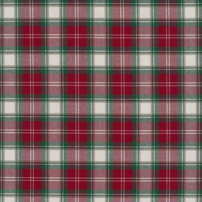 Westfalenstoffe BW-Webstoff  Trondheim Karo  rot-grün-beige 0,5m