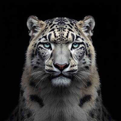 Magie der Augen – Schneeleopard im Portrait (1)