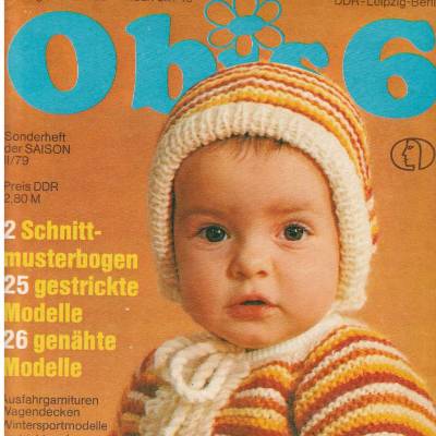 Sonderheft 0 bis 6 der Zeitschrift Saison 2/1979 DDR Vintage aus den 1970er Jahren