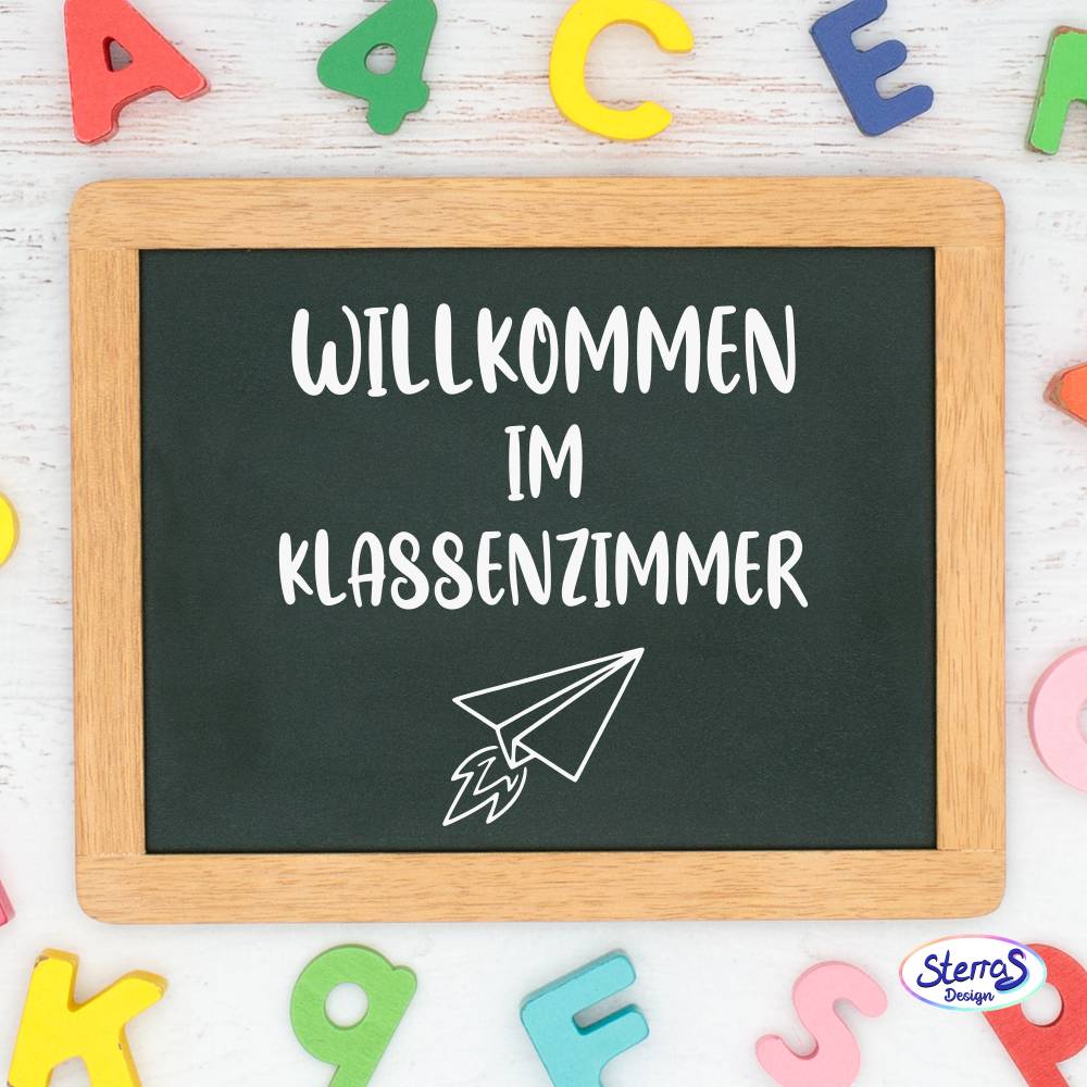 Einschulungsset 3 Plotterdatei Abenteuer Lernen – Sprüche & Illustrationen – SVG DXF PNG für Schule & Einschulung Bild 4