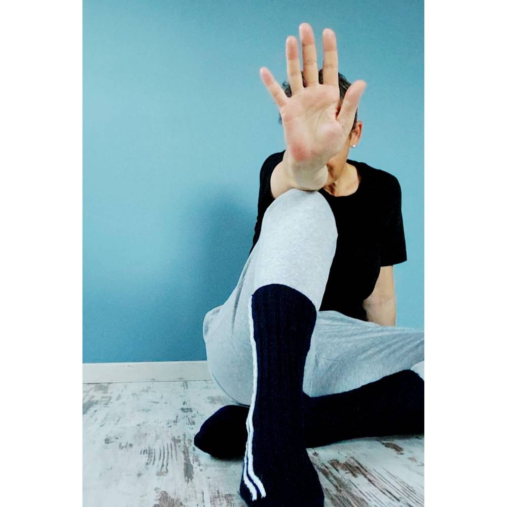 Strickanleitung "Lines" Stylische Socken mit Seitenstreifen – bequem wie deine Lieblingsjogginghose! Bild 7