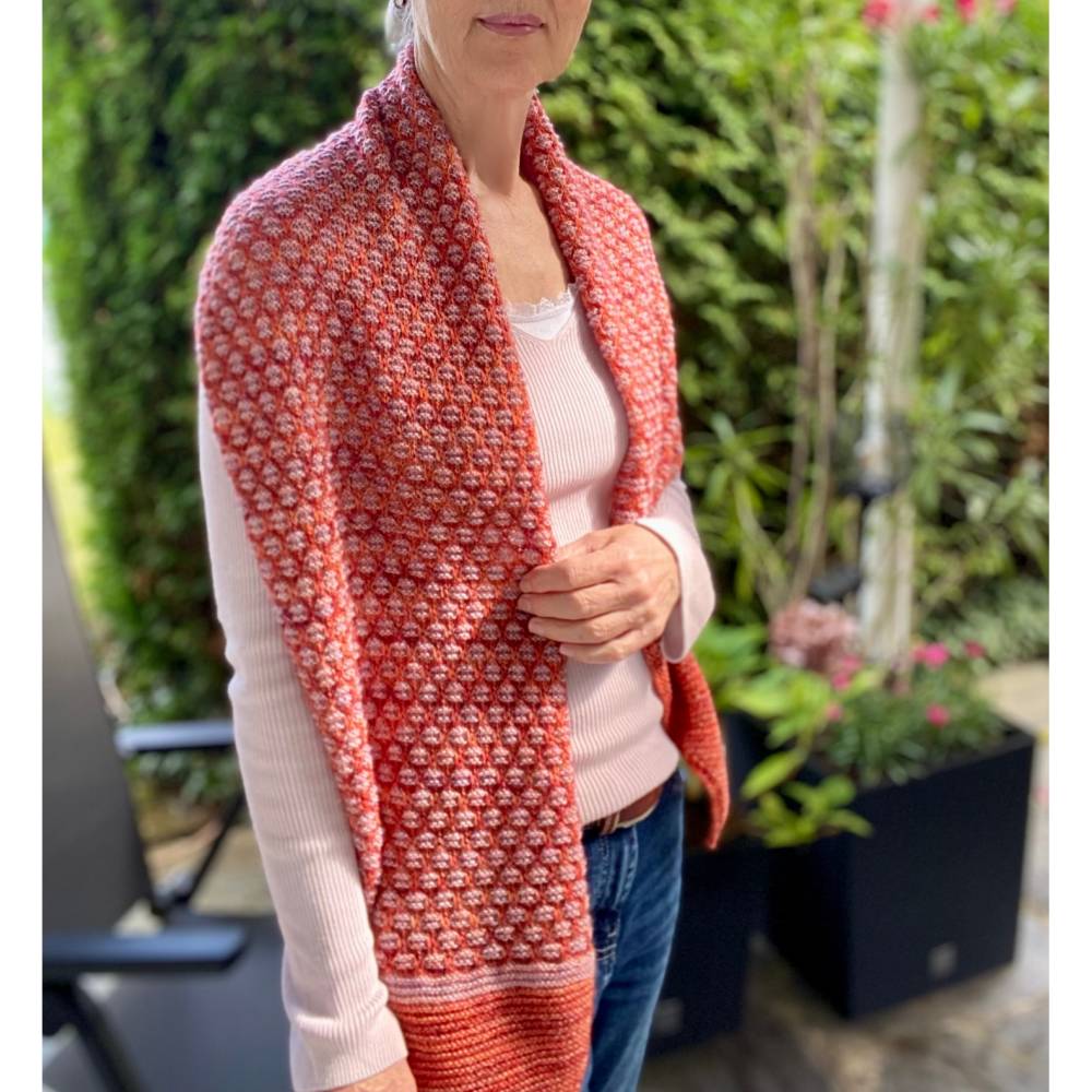 Strickanleitung Lizas Tuch September Vibes Bild 3