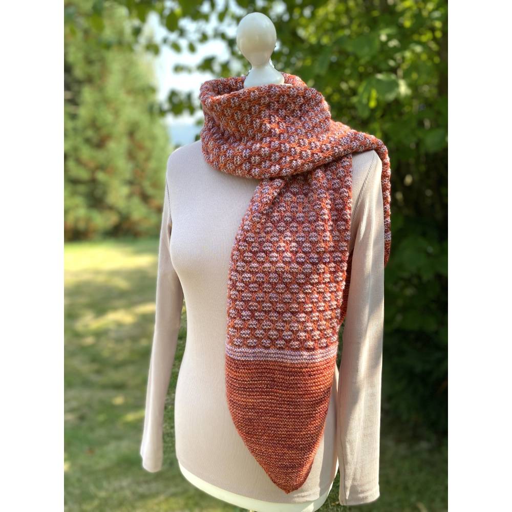 Strickanleitung Lizas Tuch September Vibes Bild 5