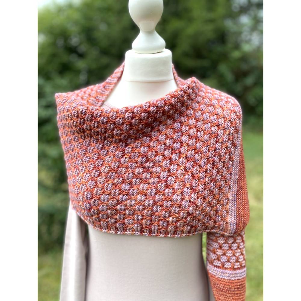 Strickanleitung Lizas Tuch September Vibes Bild 8