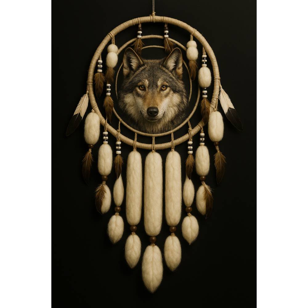 "Wolfsgeist“ 2 – Kraft, Schutz & Harmonie für dein Zuhause Bild 1