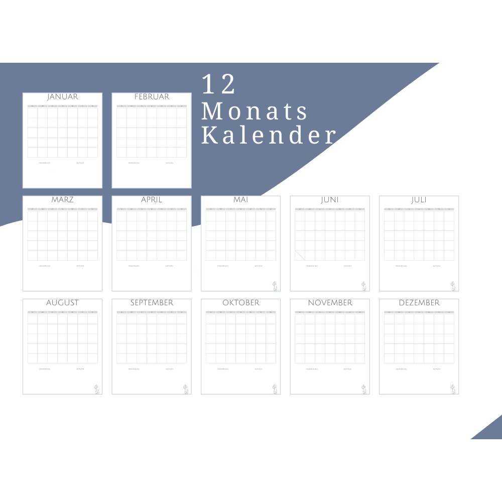 Selbstfürsorge lernen Set, Jahresplaner Bundle 141 Seiten zum ausdrucken inkl. u.a. Affirmationskarten, Mandalas, B Bild 8