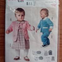 Burda Kids 9422,  Schnittmuster, Kleid, Jacke, Hose, Gr. 62 - 92