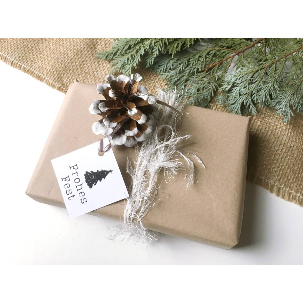 Druckvorlage Frohe Weihnachten, PDF, Vorlage zum Download und Ausdrucken Selbstausdrucken Geschenkkarte modern Geschenka Bild 5