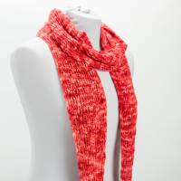 Strickanleitung Happy Hour Mini-Schal mit Fallmaschenmuster