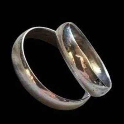 Bandring schlicht und glänzend – 5 mm breite Ringschiene, bequemer Sitz