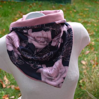 Schlupfloop Loop Rosen Sweat