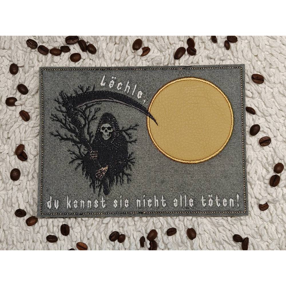 Sensenmann Stickdatei 18x18cm bzw. 20x20cm – Gruseliges Halloween-Motiv zum Sticken Bild 10