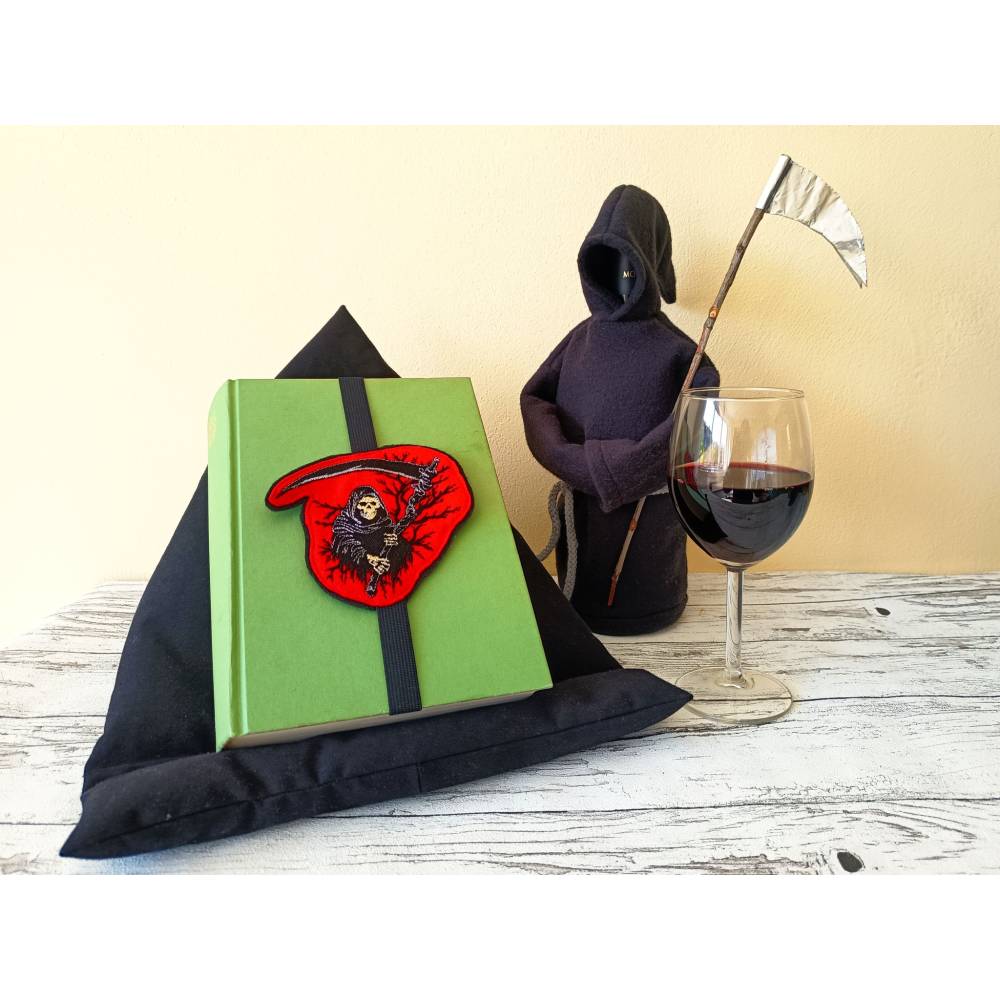 Sensenmann Stickdatei 18x18cm bzw. 20x20cm – Gruseliges Halloween-Motiv zum Sticken Bild 7
