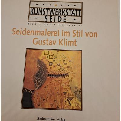 Seidenmalerei im Stil von Gustav Klimt – Anleitung & Vorlagen 