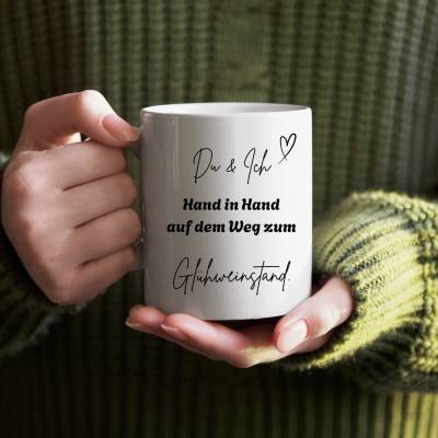 Glühwein Tasse Vorweihnachtszeit