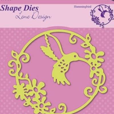 Nellie`s Choice, Lene Design, Stanzschablone, Cutting Dies, Shape Dies, Hummingbird, Kolibri, SDL021