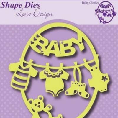 Nellie`s Choice, Lene Design, Stanzschablone, Cutting Dies, Shape Dies, Baby, SDL012