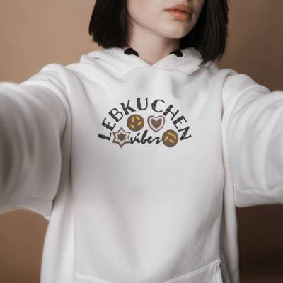 Stickdatei Spruch "Lebkuchen Vibes"