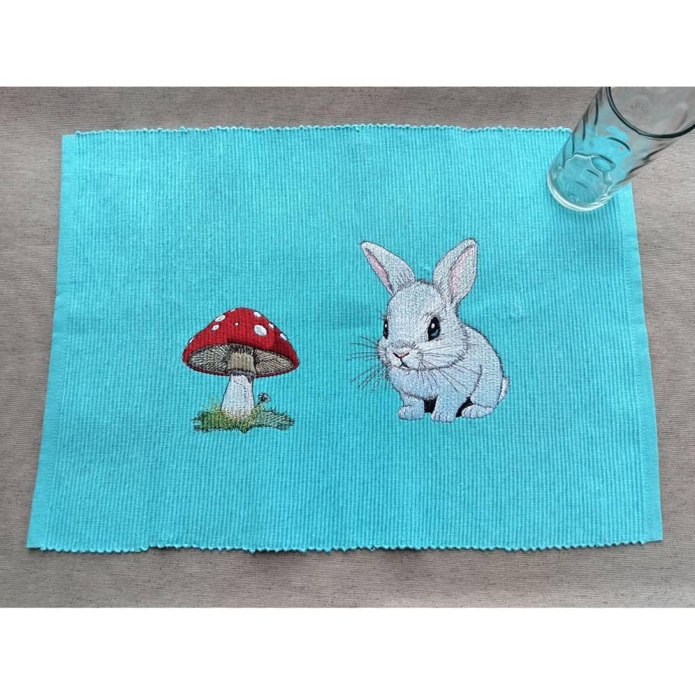 Stickdatei Hase 4 Größen-Set Bild 4