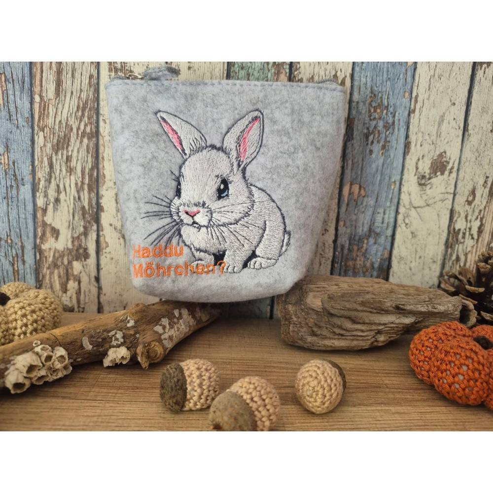 Stickdatei Hase 4 Größen-Set Bild 5