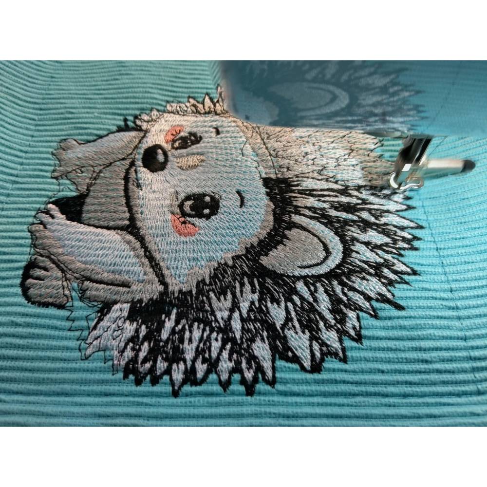 Stickdatei Igel 4 Größen-Set Bild 4