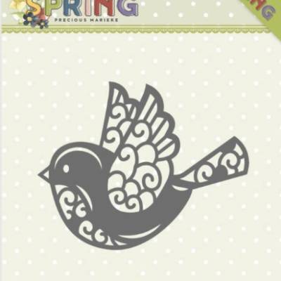 Precious Marieke, Happy bird, Vogel, Stanzschablone, Cutting Dies, PM10151