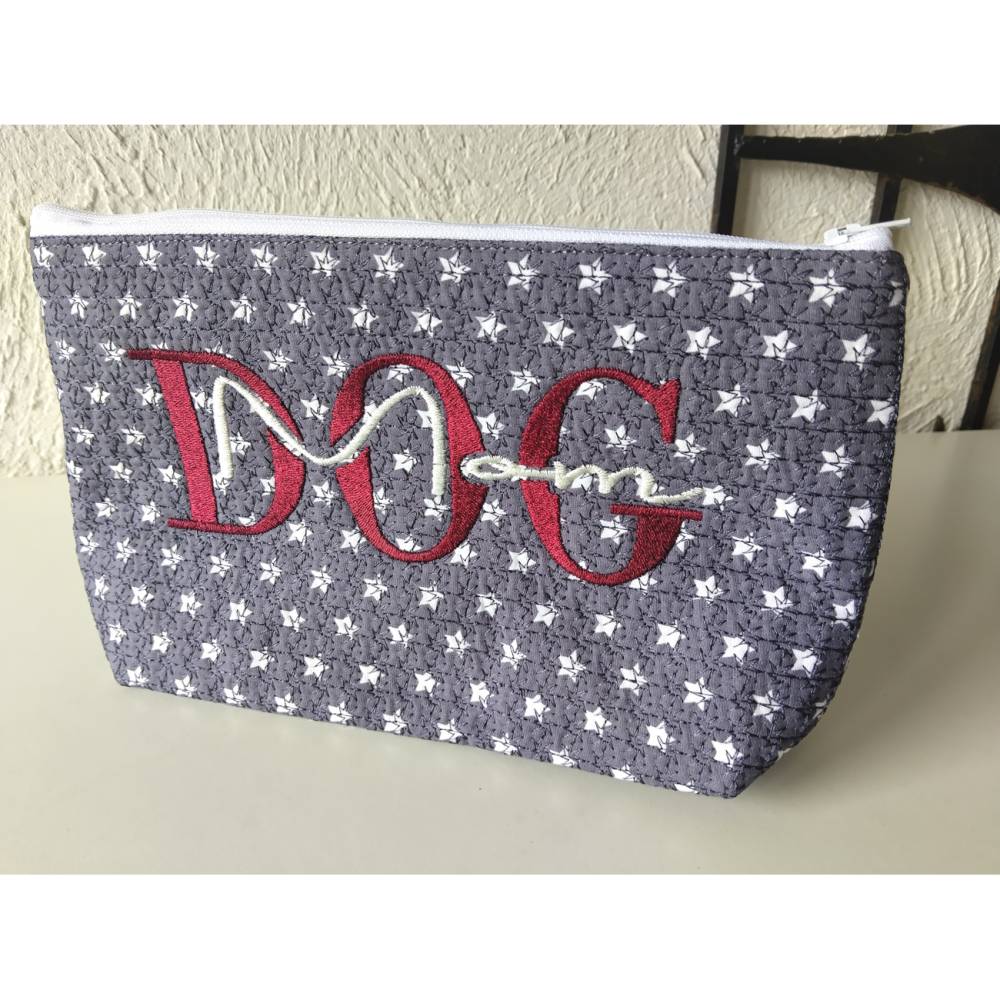Dog Mom Stickdatei 18x18cm bzw. 20x20cm – Schriftzug für Hundemamas, sofortiger Download Bild 10
