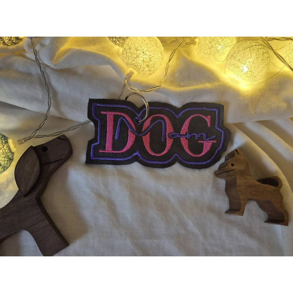 Dog Mom Stickdatei 18x18cm bzw. 20x20cm – Schriftzug für Hundemamas, sofortiger Download Bild 7