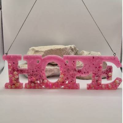 Schild Hope Pink 