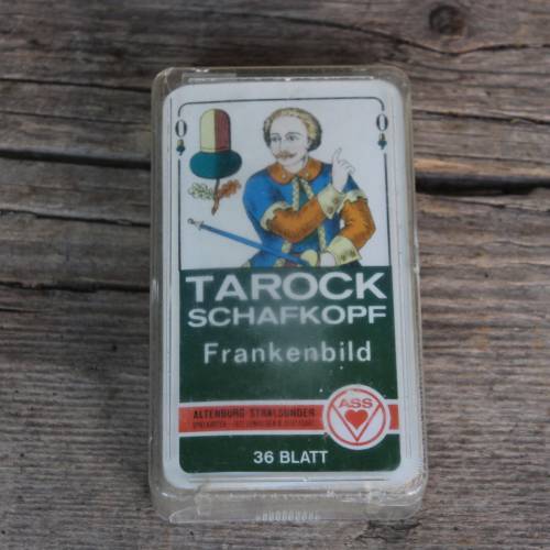 Schafkopf Tarock Frankenbild ASS Kartenspiel  Spiele Vintage 80er Jahre