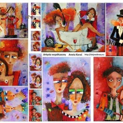  Classic Papier für Decoupage & Serviettentechnik, Bastelpapier, A4, Aneta Karas, Frauen, D0527M