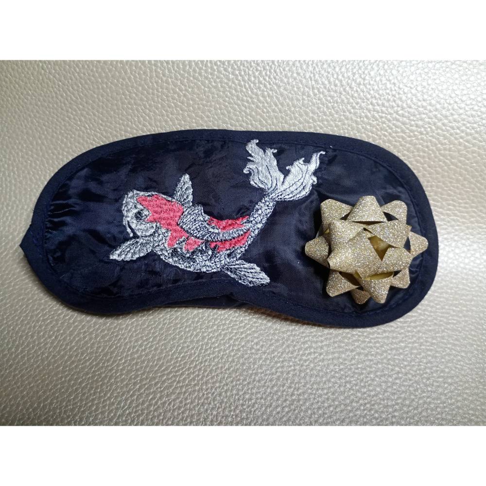 Koi Fisch Stickdatei 14x14cm bzw. 15x15cm – Japanisches Muster für Stickmaschine | Detaillierte Karpfen Stickerei Bild 6