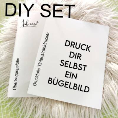 Druckfolien - Drucke selbst Bügelbilder (für Tintenstrahldrucker)