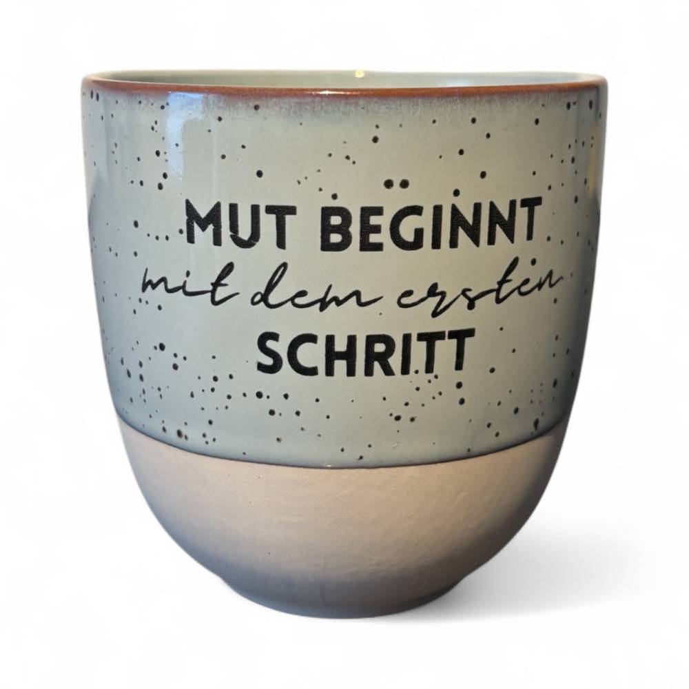 Gravierte Keramikbecher mit Sprüchen – Einzigartige Kaffeebecher & Teebecher für deinen perfekten Start