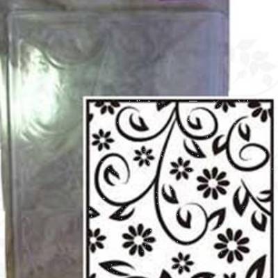 Embossing Folder, Prägeschablone, Hintergrund, Ranken, Central Craft, CCC-4057