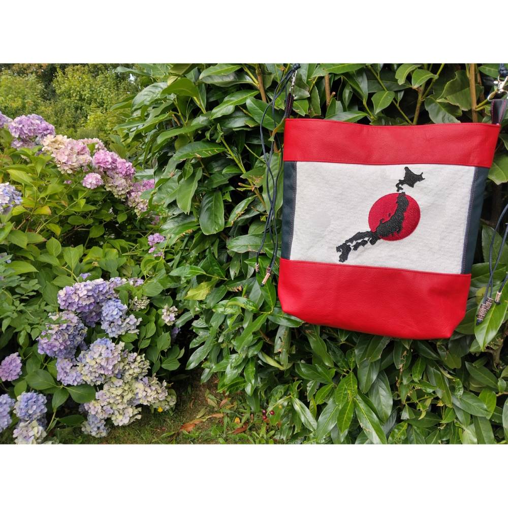 Japan Umrisse Stickdatei 12-14x18cm – Japan Design für Stickmaschine Bild 4