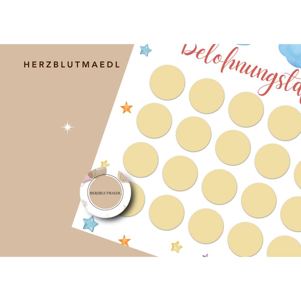 Belohnungstafel Regenbogen für Kinder – Motivation & Spaß beim Ziele erreichen | Spielerisch Ziele errei Bild 8